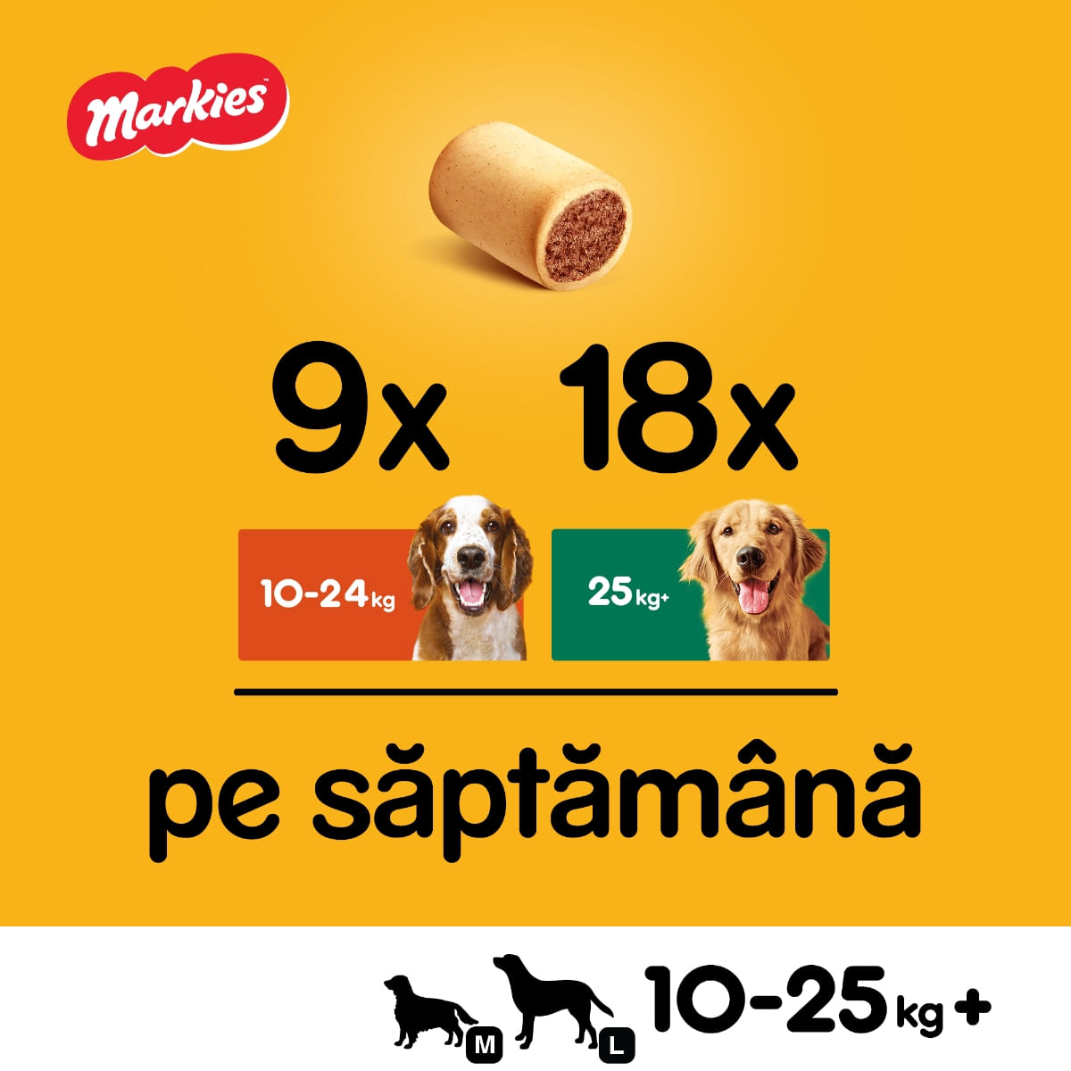 PEDIGREE Markies, recompense câini, biscuiți, aromă de măduvă, 500g - poza 4