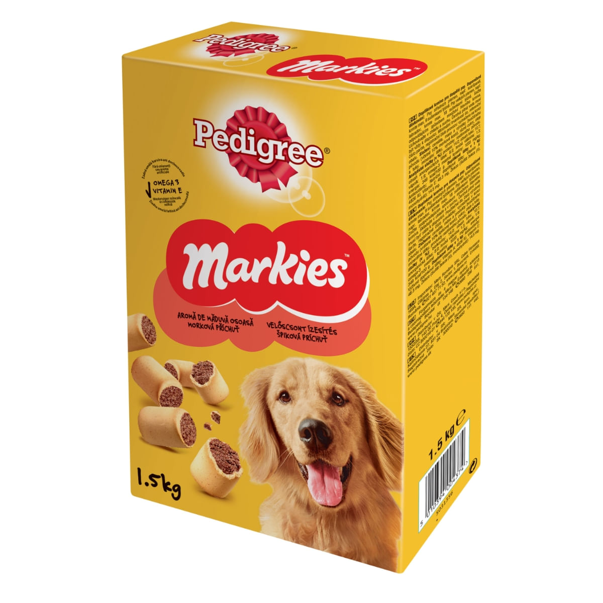 PEDIGREE Markies, recompense câini, biscuiți, aromă de măduvă, 500g - poza 5