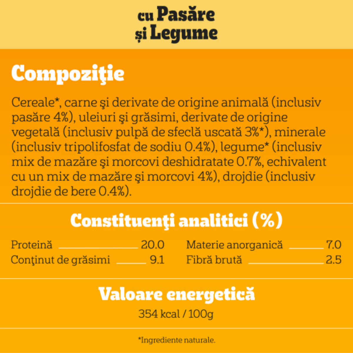 PEDIGREE Mini Adult, XS-S, Pasăre și Legume, hrană uscată câini, 500g - poza 4