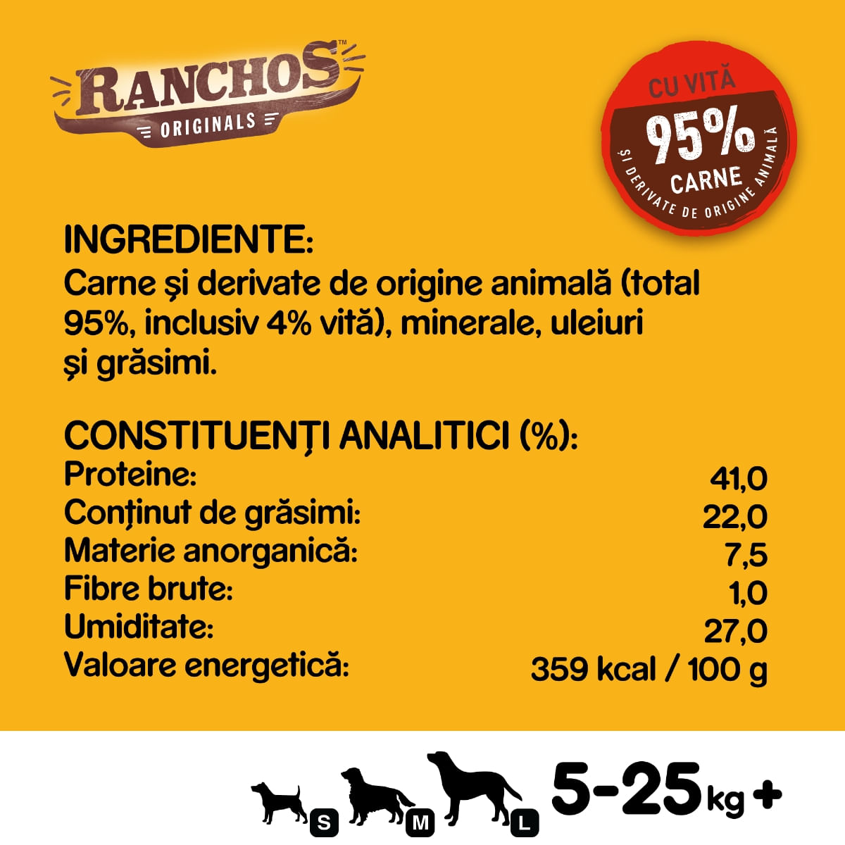 PEDIGREE Ranchos, recompense câini, fâșii uscate, Vită, 70g - poza 5