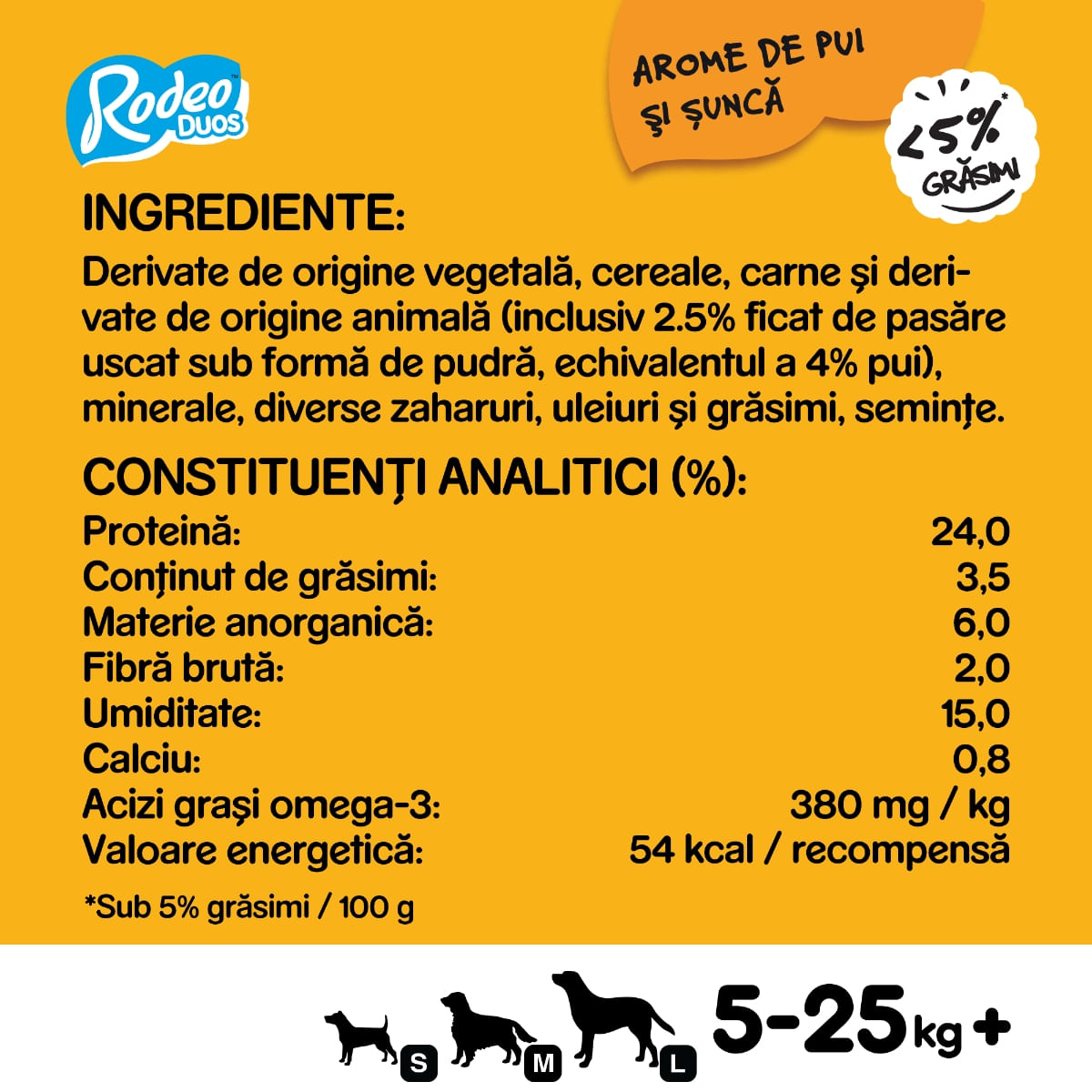 PEDIGREE Rodeo Duos, recompense câini, batoane, Pui și Bacon, 7buc - poza 4
