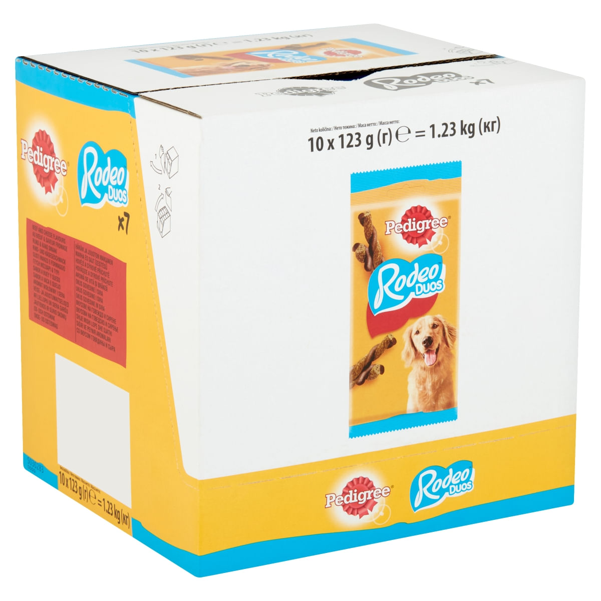 PEDIGREE Rodeo Duos, recompense câini, batoane, Vită și Brânză, 7buc - poza 5