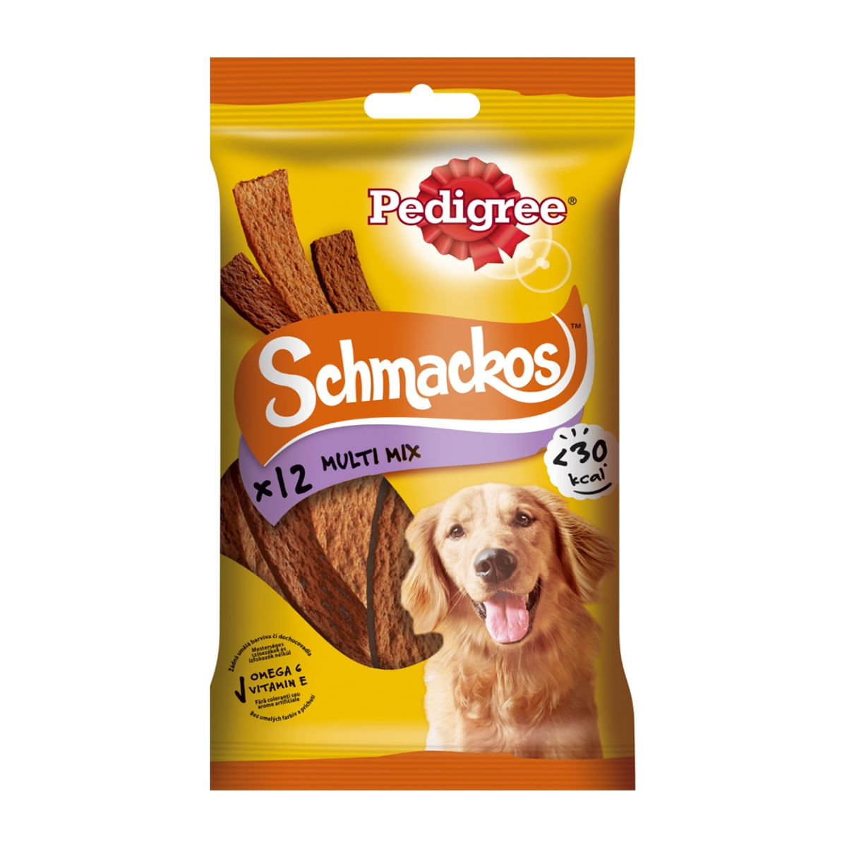 PEDIGREE Schmackos Multi Mix, recompense câini, benzi moi, carne, 12buc - poza 1