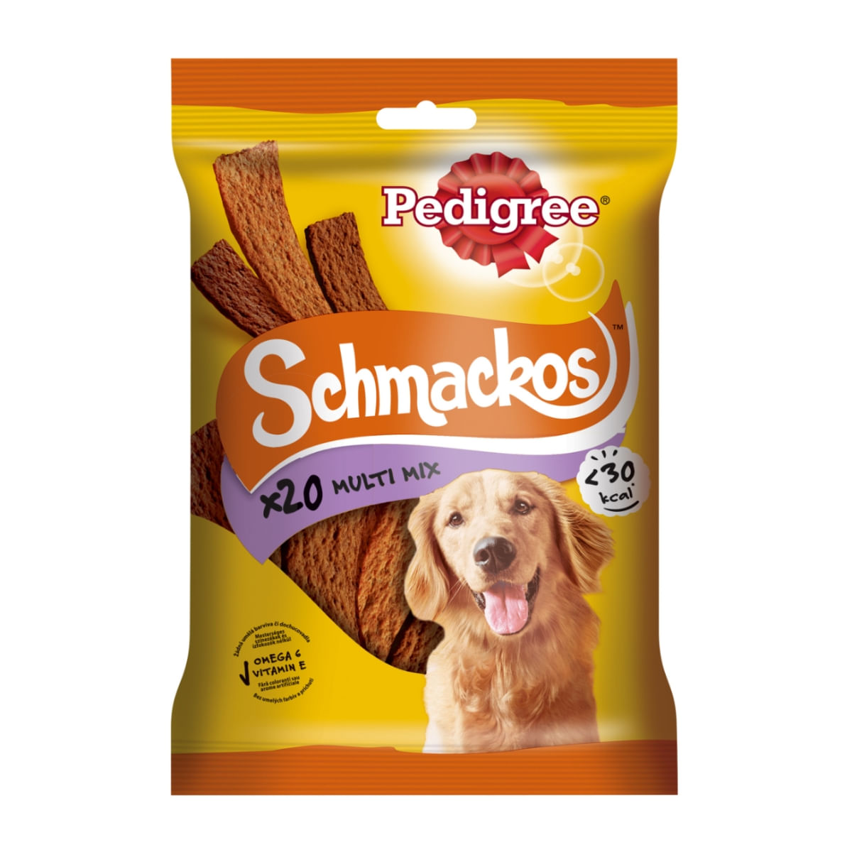 PEDIGREE Schmackos Multi Mix, recompense câini, benzi moi, carne, 20buc - poza 1
