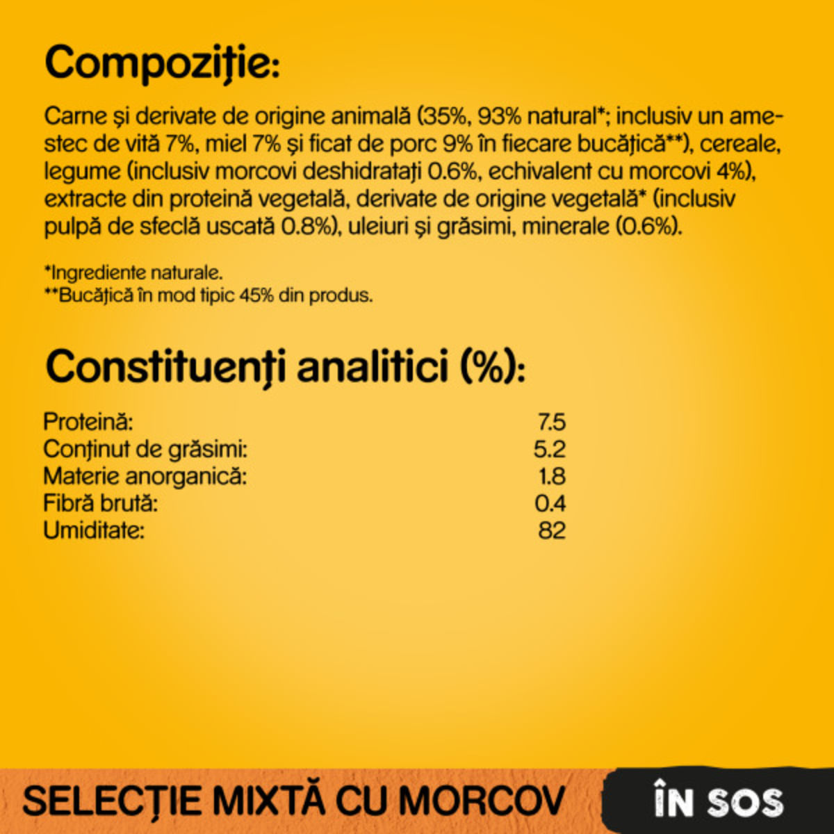 PEDIGREE Selectie Mixtă, XS-XL, Vită și Curcan, plic hrană umedă câini, (în sos), bax, 400g x 13buc - poza 5