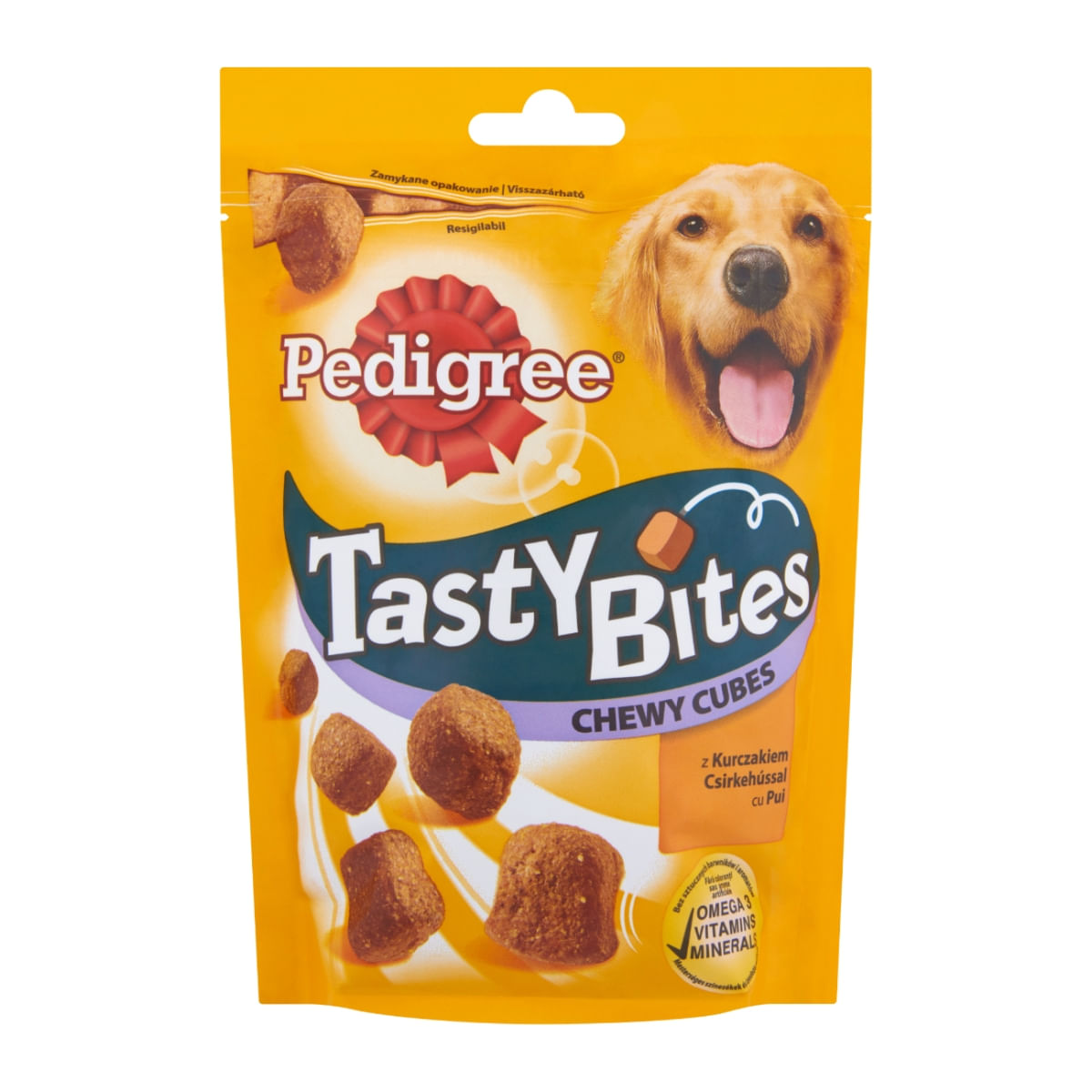 PEDIGREE Tasty Bites, recompense câini, cubulețe cu branză, 130g - poza 5