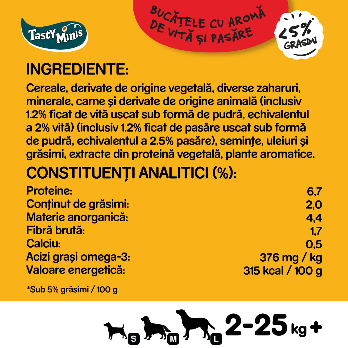 PEDIGREE Tasty Bites, recompense câini, feliuțe cu branză, 155g - poza 4