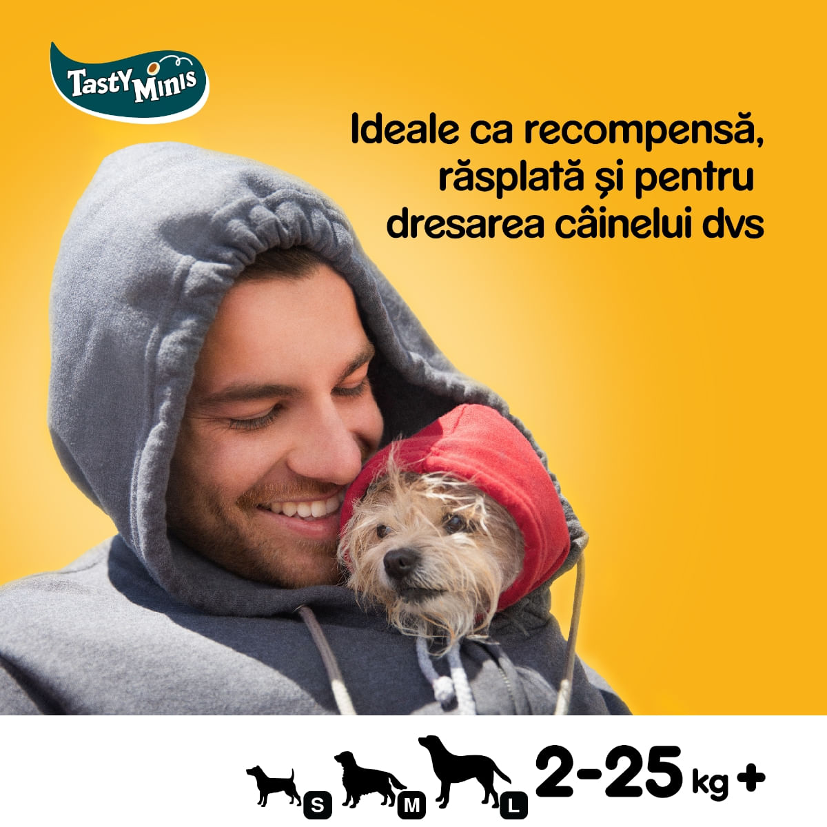 PEDIGREE Tasty Bites, recompense câini, feliuțe cu branză, 155g - poza 5