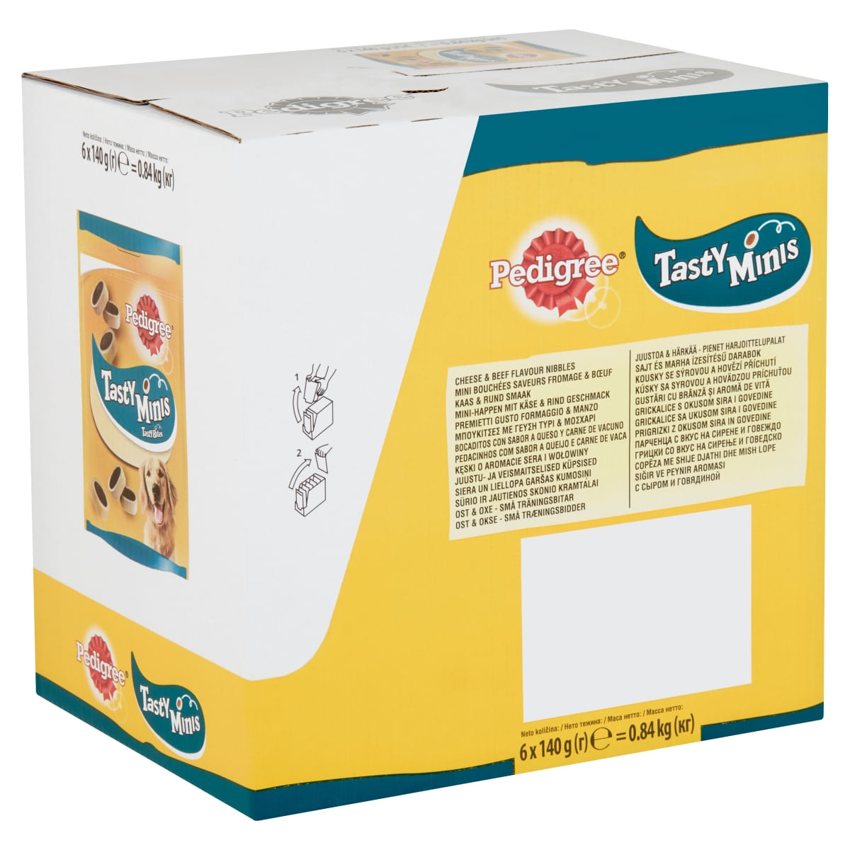 PEDIGREE Tasty Bites, recompense câini, pernițe cu branză, 140g - poza 4