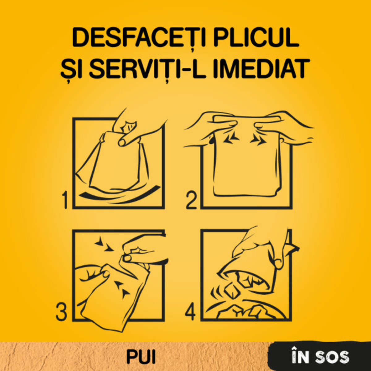 PEDIGREE, XS-XL, Pui și Legume, plic hrană umedă câini, (în sos), 100g - poza 4