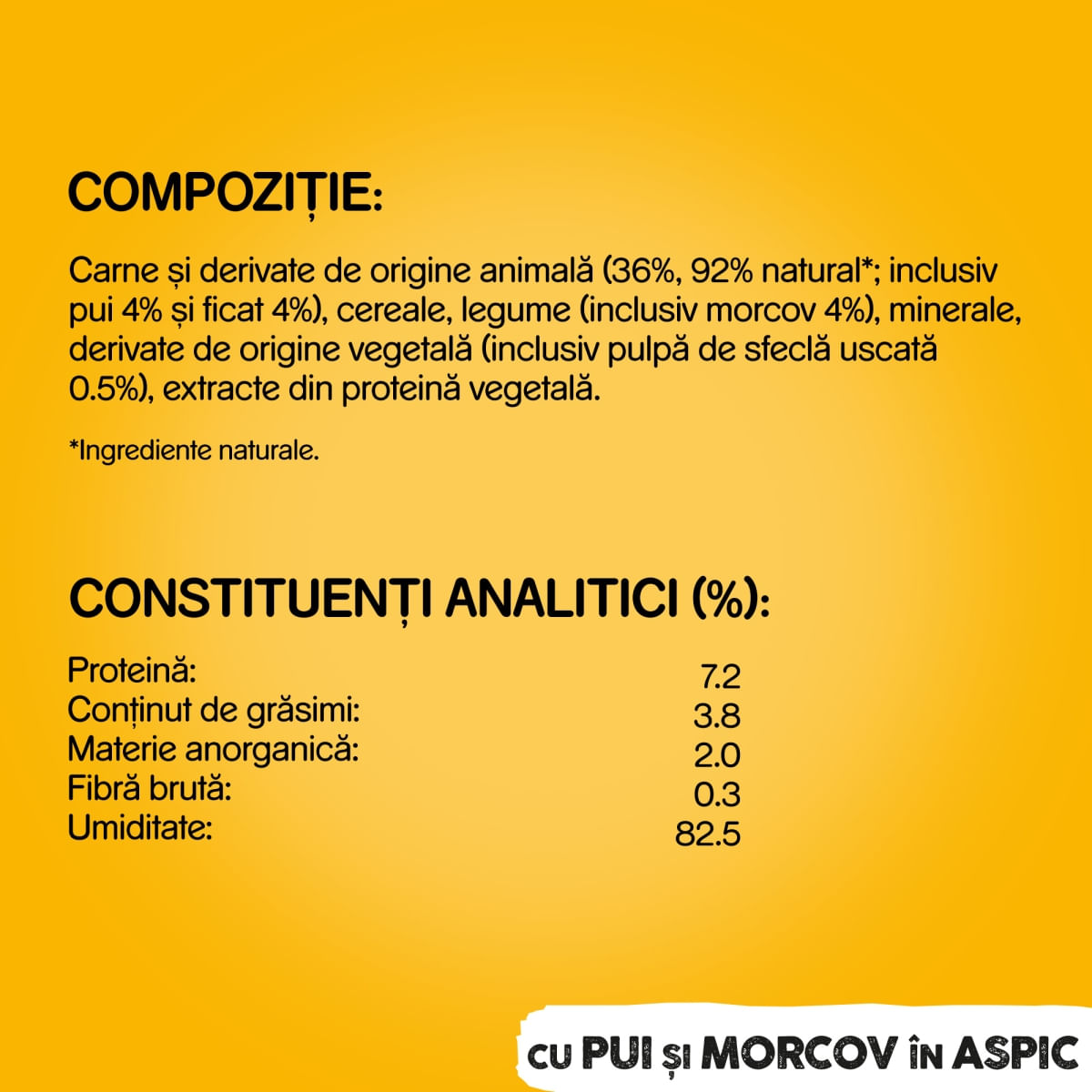 PEDIGREE, XS-XL, Pui și Morcov, conservă hrană umedă câini, (în aspic), 1200g - poza 4