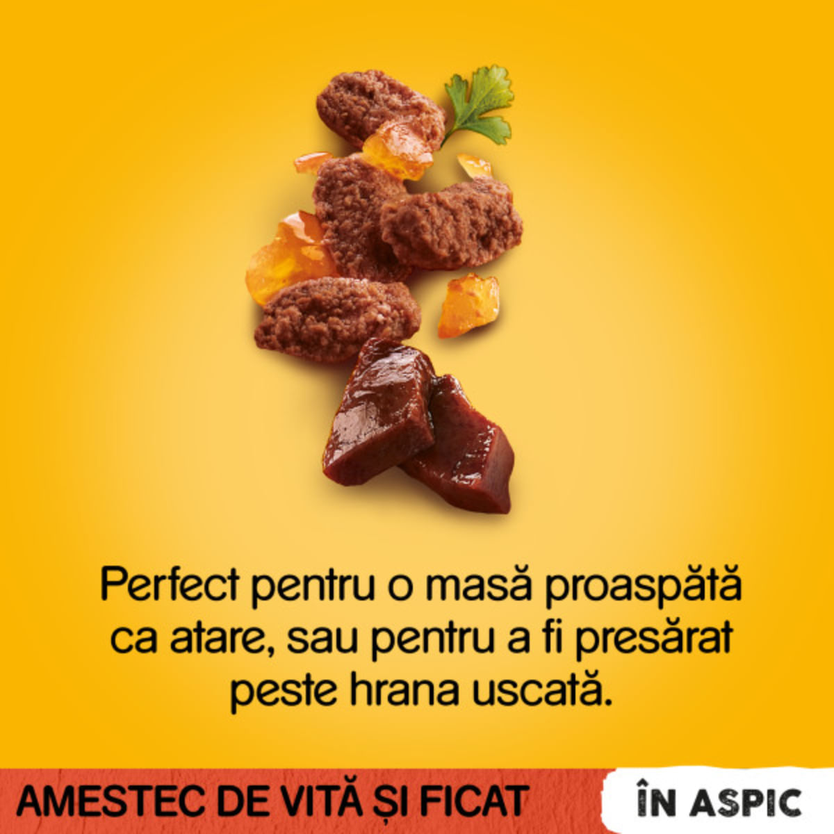 PEDIGREE, XS-XL, Vită, plic hrană umedă câini, (în aspic), bax, 100g x 24buc - poza 3
