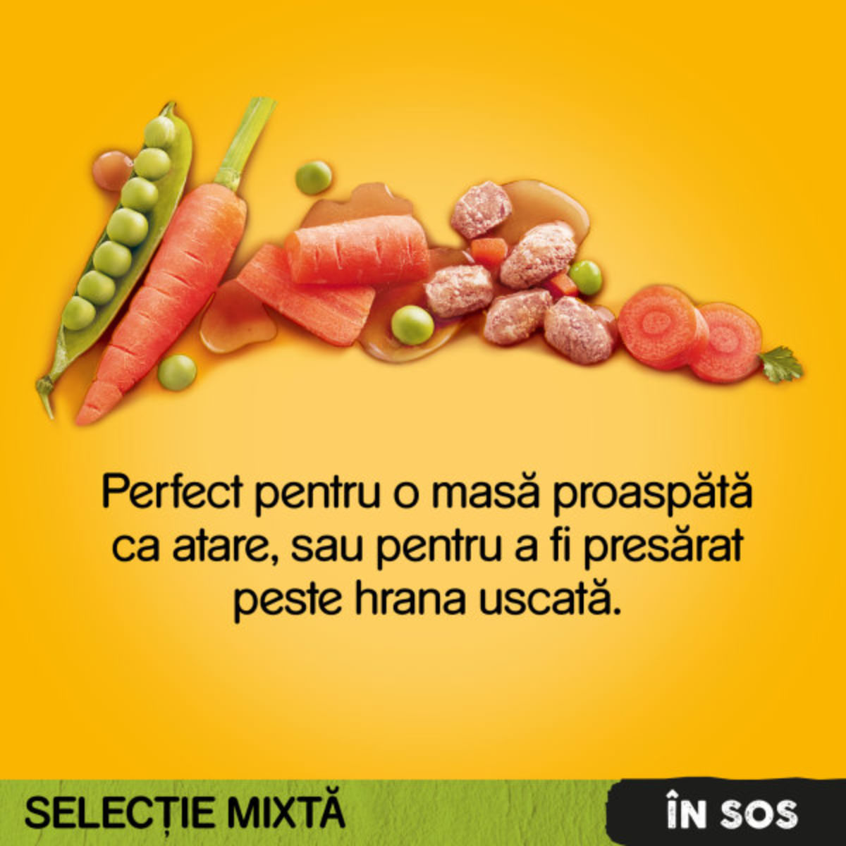 PEDIGREE, XS-XL, Vită și Pasăre, plic hrană umedă câini, (în sos), bax, 400g x 13buc - poza 3