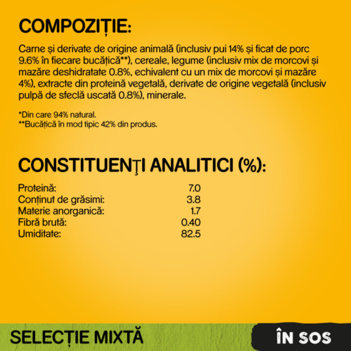 PEDIGREE, XS-XL, Vită și Pasăre, plic hrană umedă câini, (în sos), bax, 400g x 13buc - poza 5