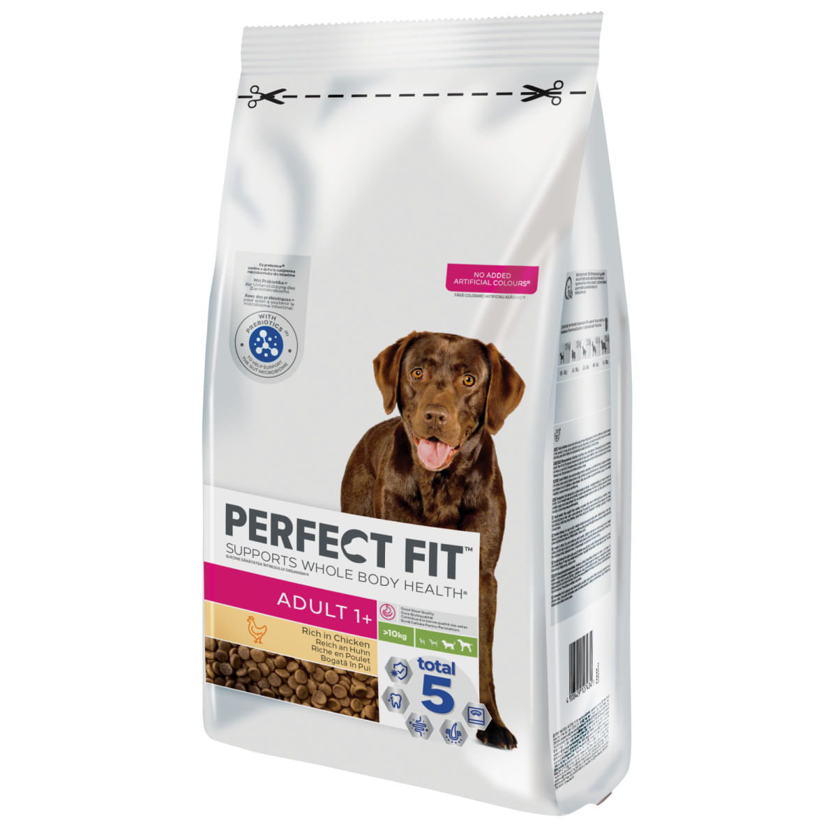 PERFECT FIT Dog Adult 1+, M, Pui, hrană uscată câini, 1.4kg - poza 1