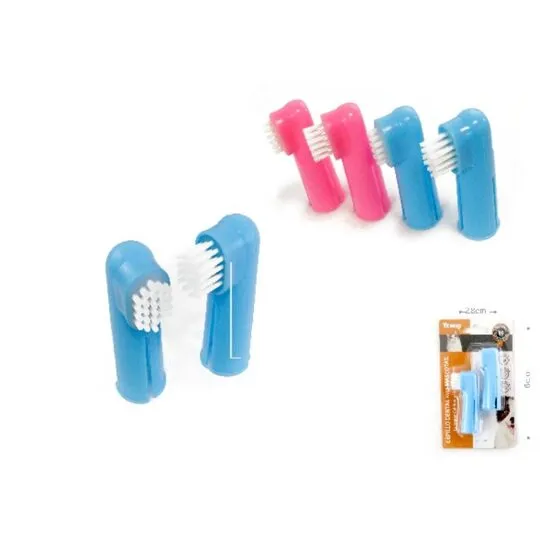 Periuta de dinti pentru caini 2 buc set
