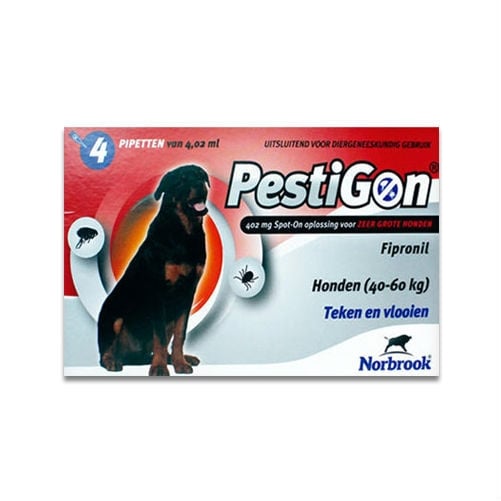 Pestigon Dog XL, 40-60 kg, 4 pipete - poza 1