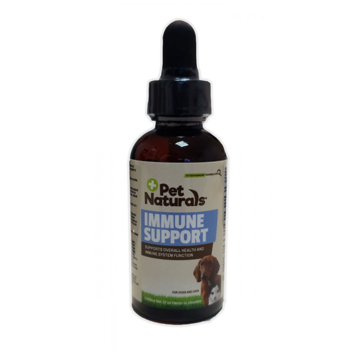 PET NATURALS Immune Support, supliment sistem imunitar câini, soluție PET NATURALS Immune Support, XS-XL, supliment sistem imunitar câini, flacon, 60ml soluție - poza 1