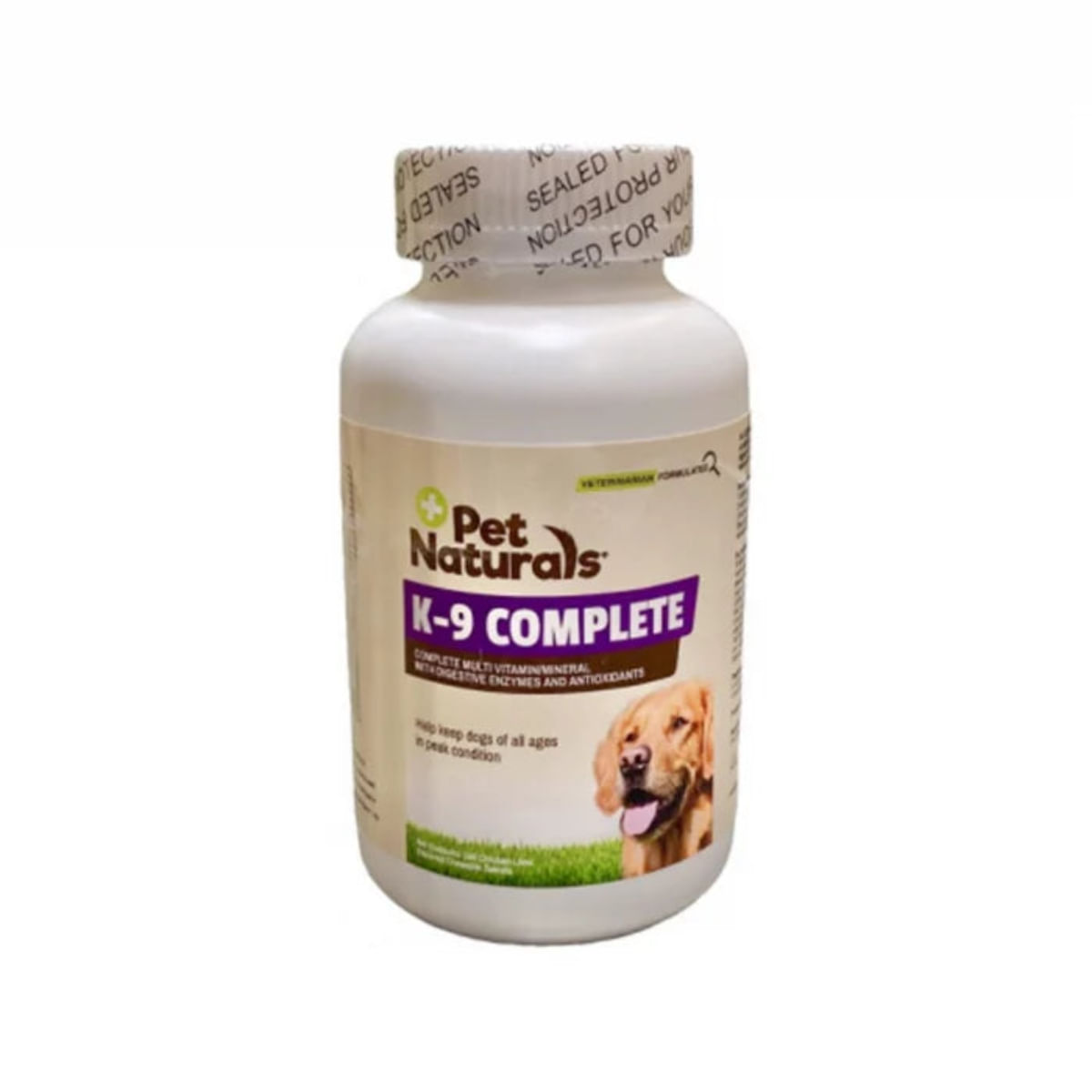 PET NATURALS K-9 Complete, multivitamine câini, comprimate PET NATURALS K-9 Complete, XS-XL, multivitamine câini, flacon click, 180 comprimate - poza 1