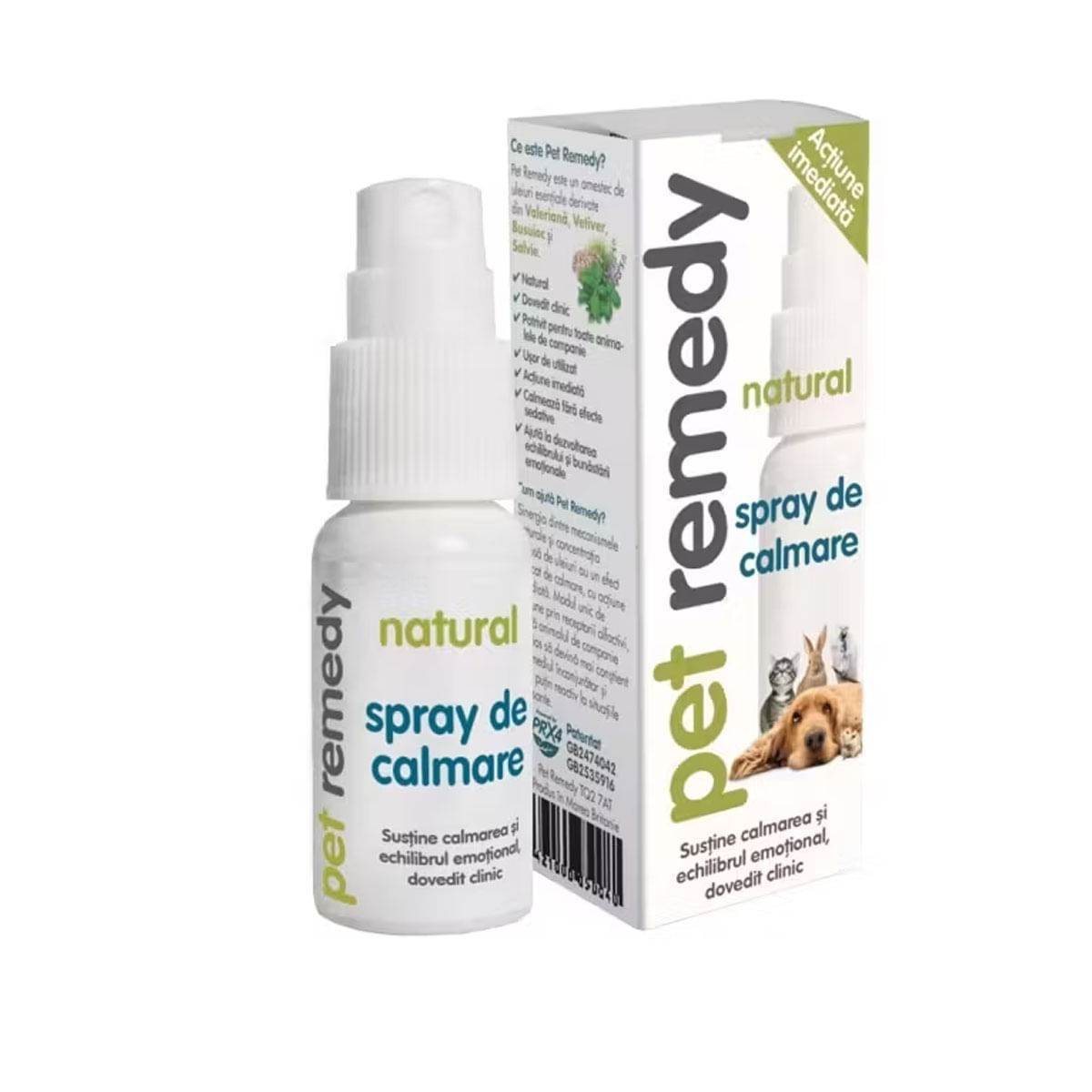 PET REMEDY Mini Calming Spray, 15 ml - poza 2