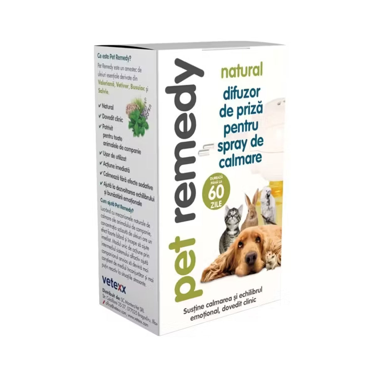 PET REMEDY Plug Diffuser + 40 ml - poza 2