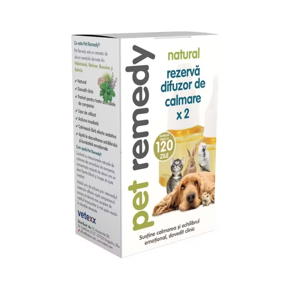 PET REMEDY Plug Diffuser Refill, 2 x 40 ml - poza 2
