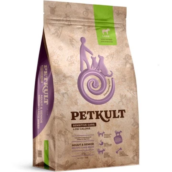 Petkult Sensitive Low Callories Adult & Senior Small, 3 kg