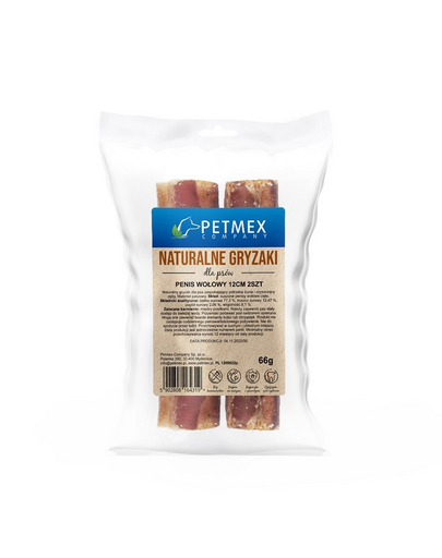 PETMEX Recompensa caine, de vita 12 cm, 2 buc.