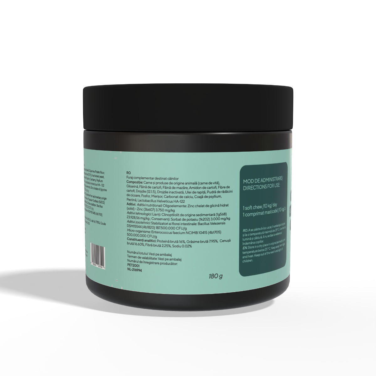 PETSWELL Chewz Digestion & Immunity, supliment sistem digestiv, imunitate câini, Vită, comprimate masticabile PETSWELL Chewz Digestion & Immunity, supliment sistem digestiv, imunitate câini, Vită, flacon, 60 comprimate masticabile - poza 3