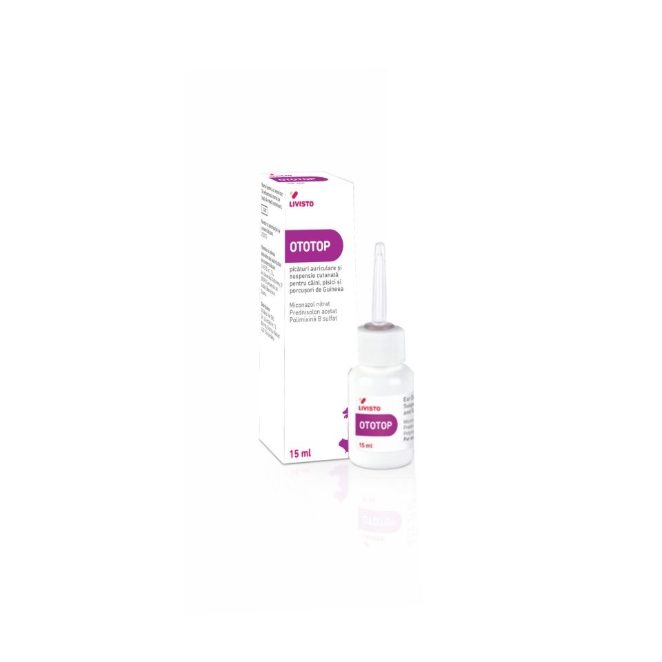 Picaturi auriculare, OTOTOP, 15 ml