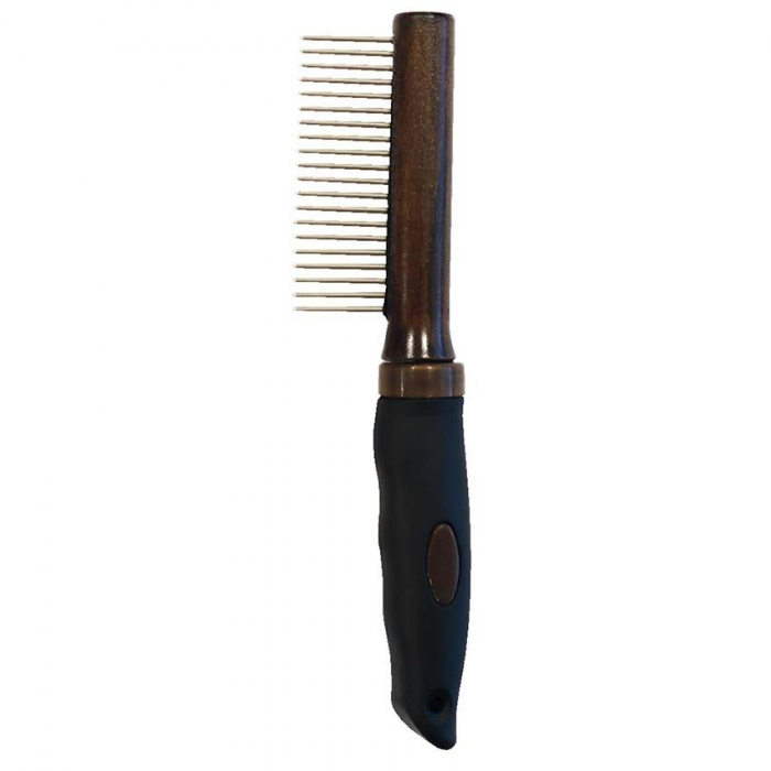 Pieptan de frizerie pentru caini Croci Barbershop, pentru descurcare, dinti medii