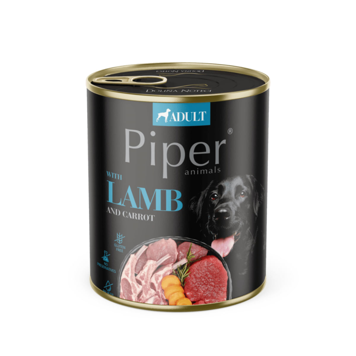 PIPER Animals, XS-XL, Miel și Morcov, conservă hrană umedă fără cereale câini, (în aspic), 800g - poza 2