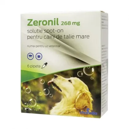 Pipeta antiparazitara pentru caini 20-40 kg Zeronil x 1 pipeta
