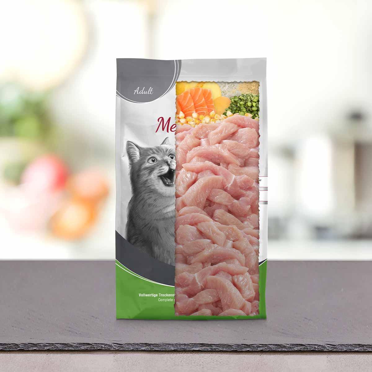 PLATINUM MeatCrisp, Pui, hrană uscată pisici, deshidratat, 1.5kg - poza 3