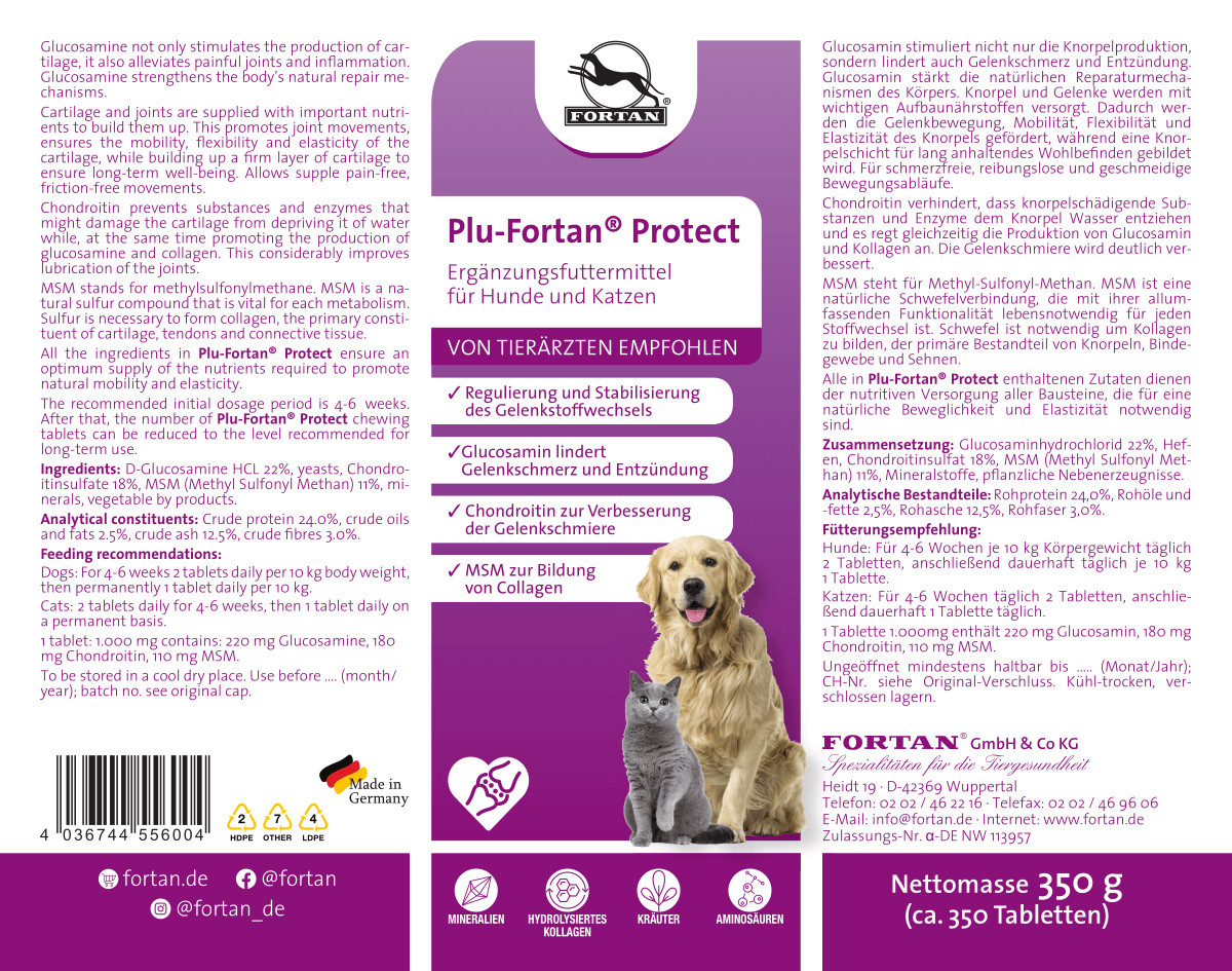 Plu-Fortan Protect, 350 tablete - poza 2