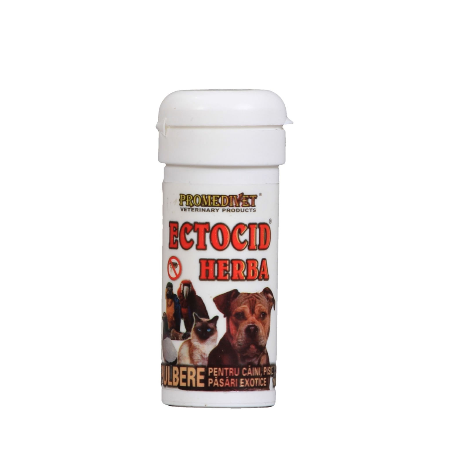 Praf Antiparazitar Ectocid Herba 10 g - poza 1