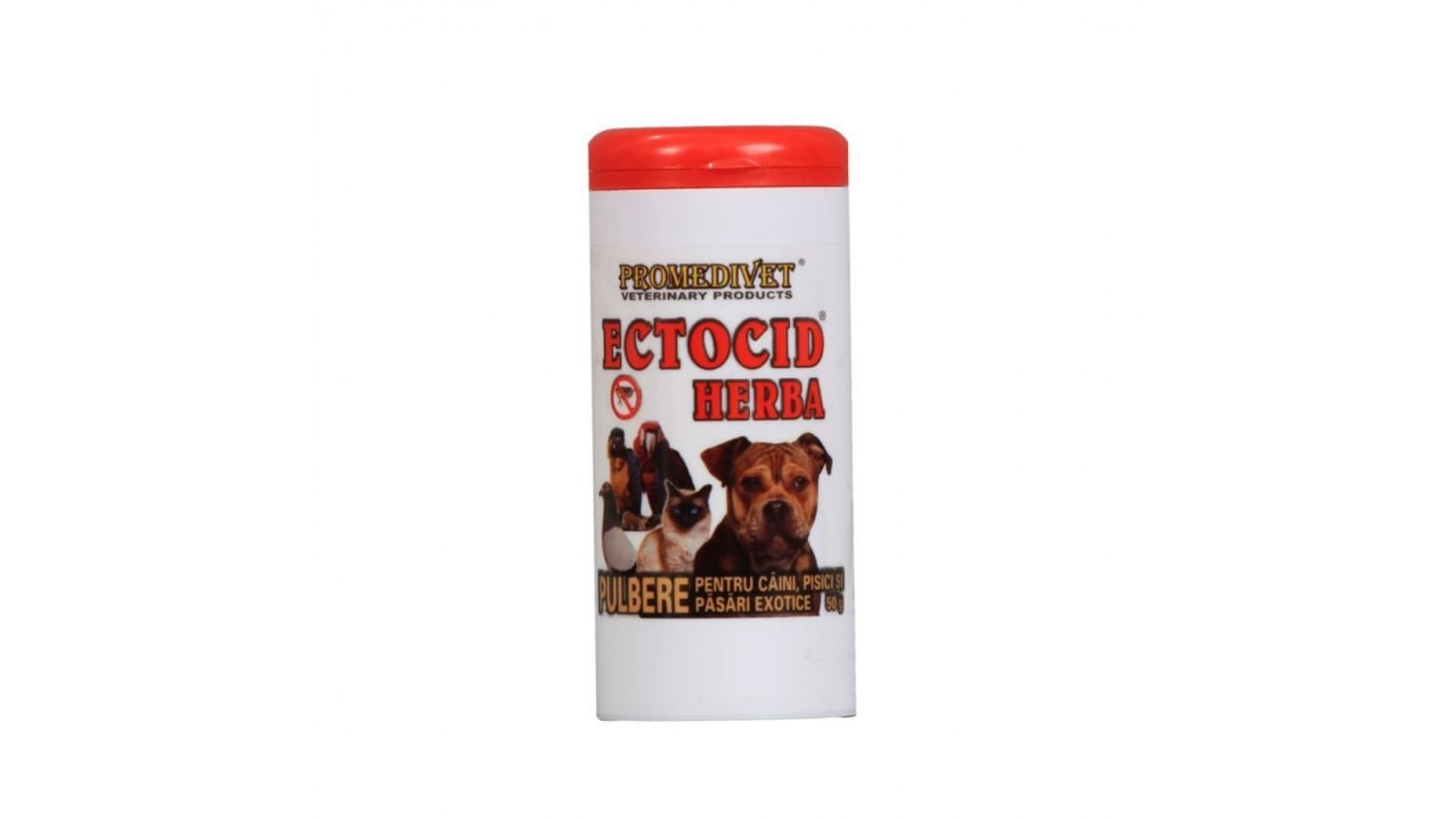 Praf Antiparazitar Ectocid Herba 50 g - poza 1