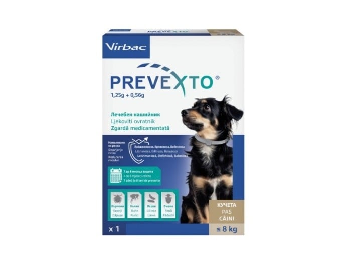 PreveXto, zgarda antiparazitara caini