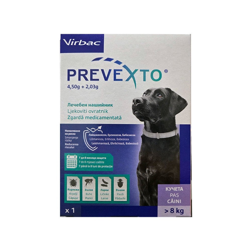 PreveXto, zgarda antiparazitara caini - poza 2