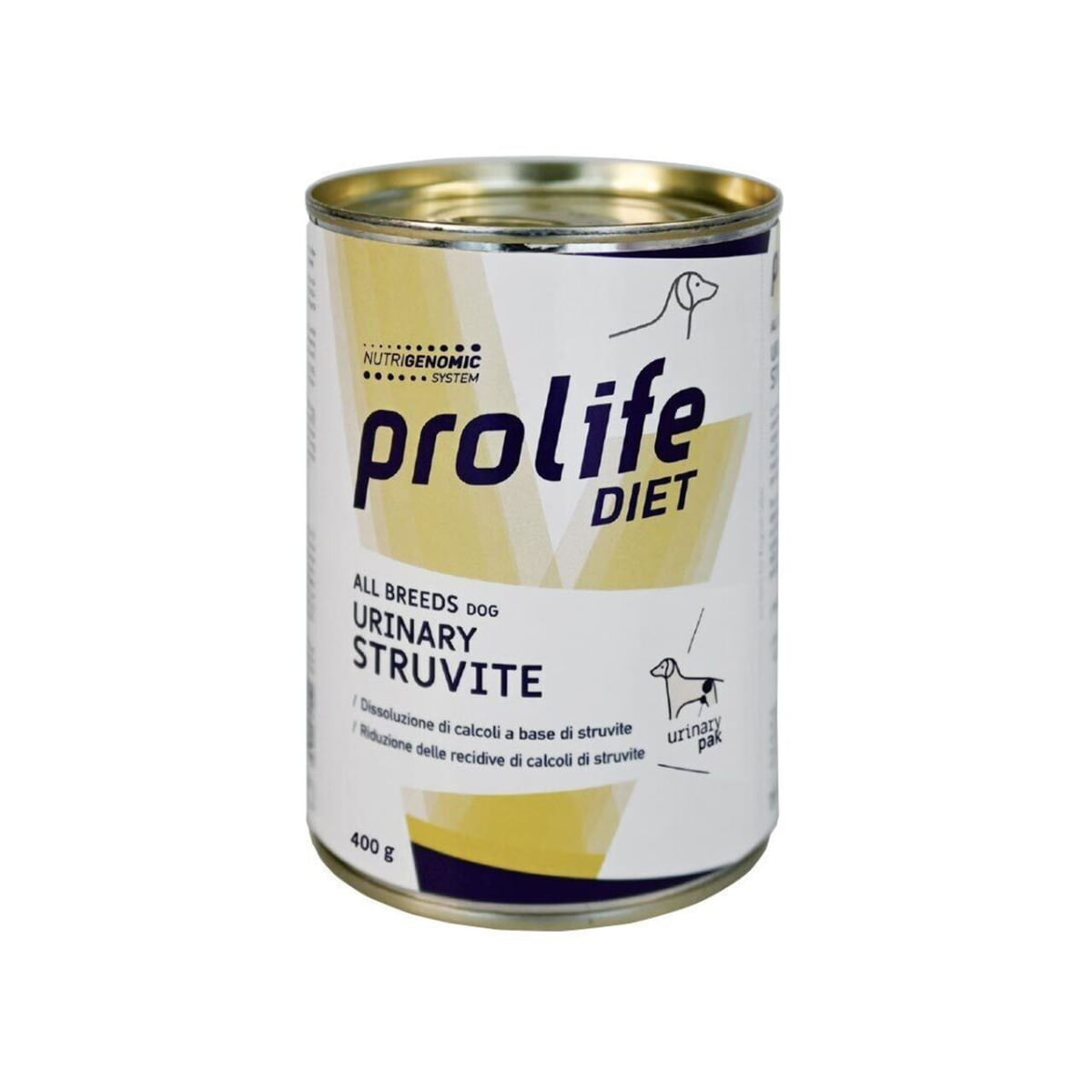 PROLIFE Diet Urinary Struvite, XS-XL, Pui și Curcan, dietă veterinară, conservă hrană umedă câini, sistem urinar, (în aspic), 400g - poza 2