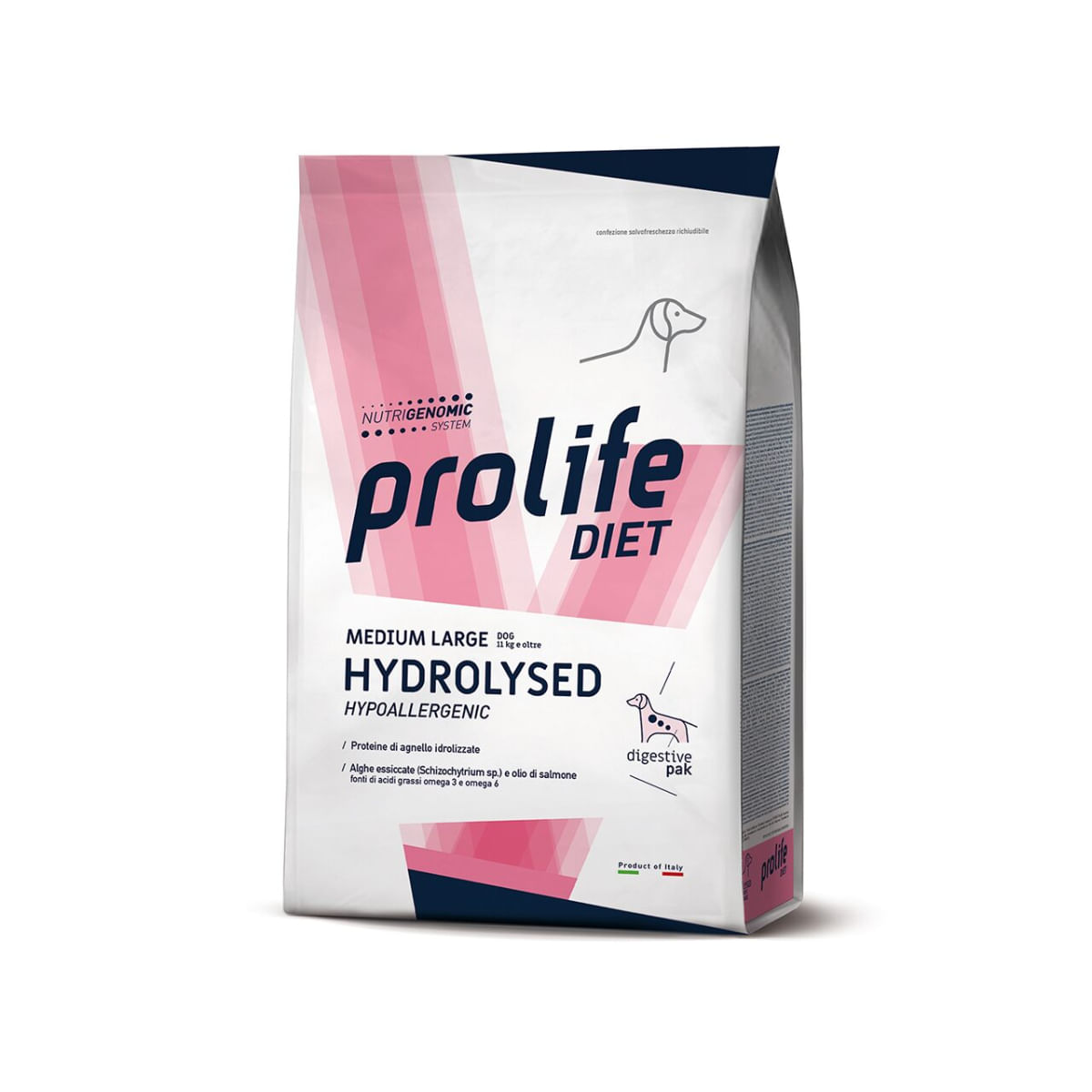 PROLIFE Hydrolysed Hypoallergenic, M-XL, Miel, dietă veterinară, hrană uscată câini, alergii, 2kg - poza 2