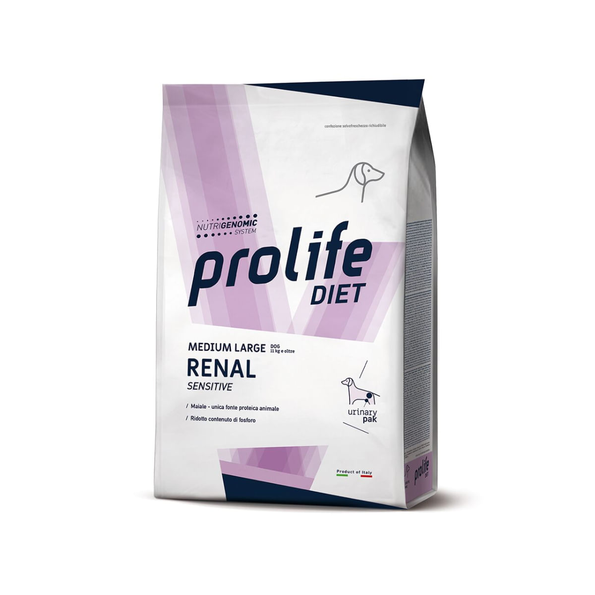 PROLIFE Renal Sensitive, M-XL, Porc, dietă veterinară, hrană uscată câini, sistem renal, 8kg - poza 1
