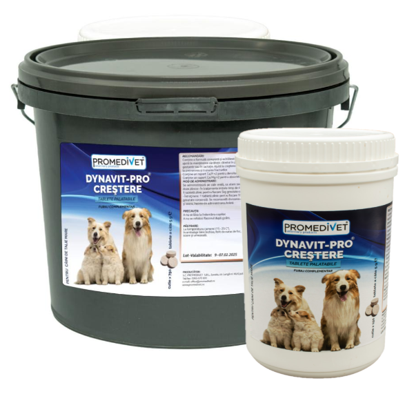 Promedivet Dynavit Pro Crestere Caini Talie Mare - 150-tbl