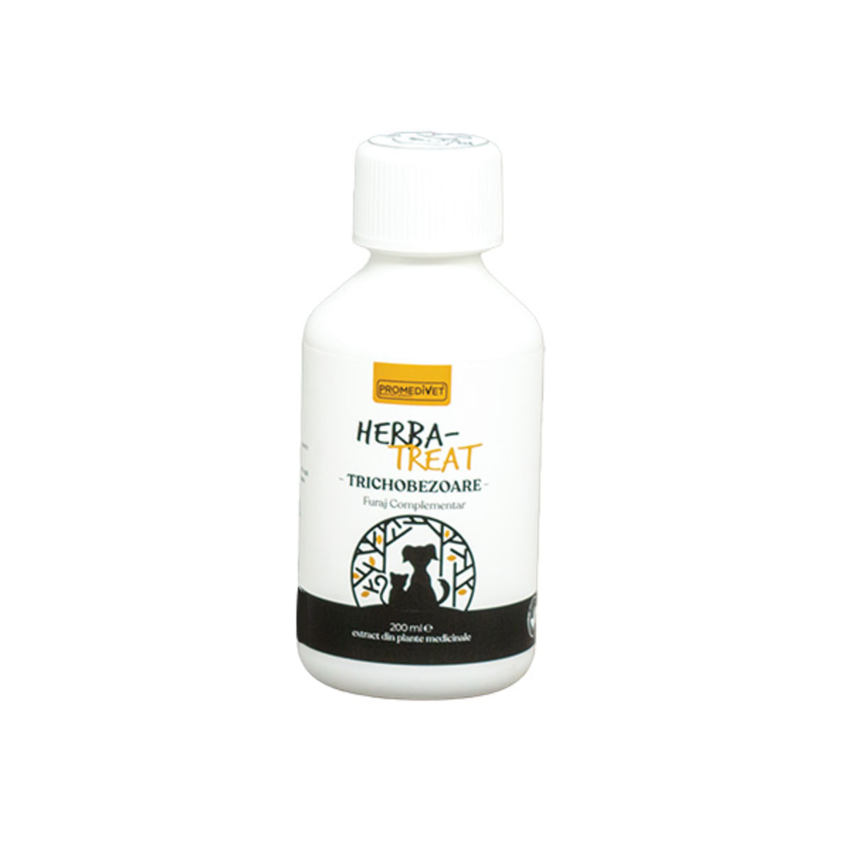 PROMEDIVET Herba-Treat Trichobezoare, supliment sistem digestiv, limitarea ghemurilor de blană câini, suspensie orală PROMEDIVET Herba-Treat Trichobezoare, XS-XL, supliment sistem digestiv, limitarea ghemurilor de blană câini și pisici, fla - poza 2
