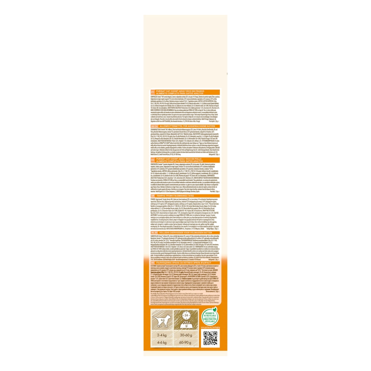 PURINA Cat Chow Adult, Pui, hrană uscată pentru pisici, 1.5kg - poza 2