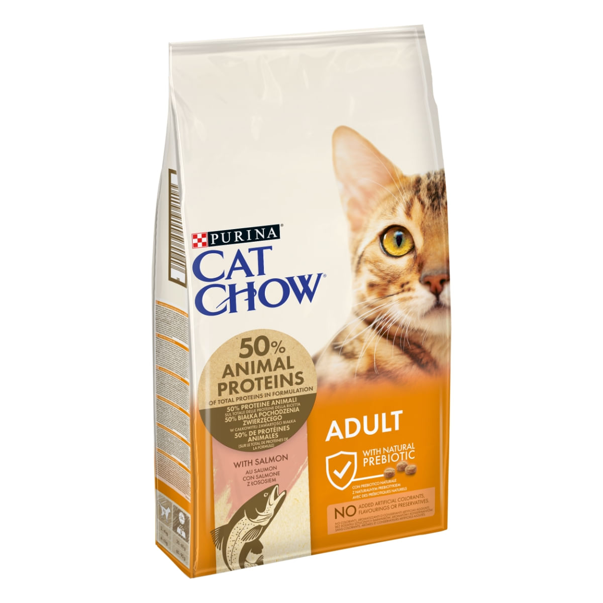 PURINA Cat Chow Adult, Somon, hrană uscată pentru pisici, 15kg - poza 1
