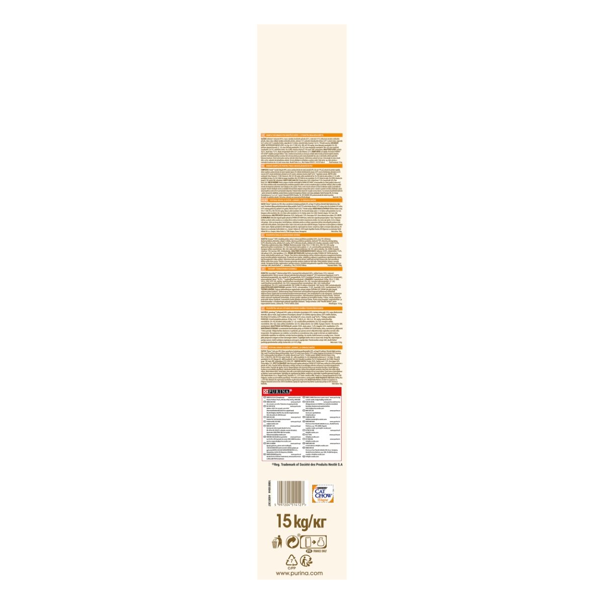 PURINA Cat Chow Adult, Somon, hrană uscată pentru pisici, 15kg - poza 2