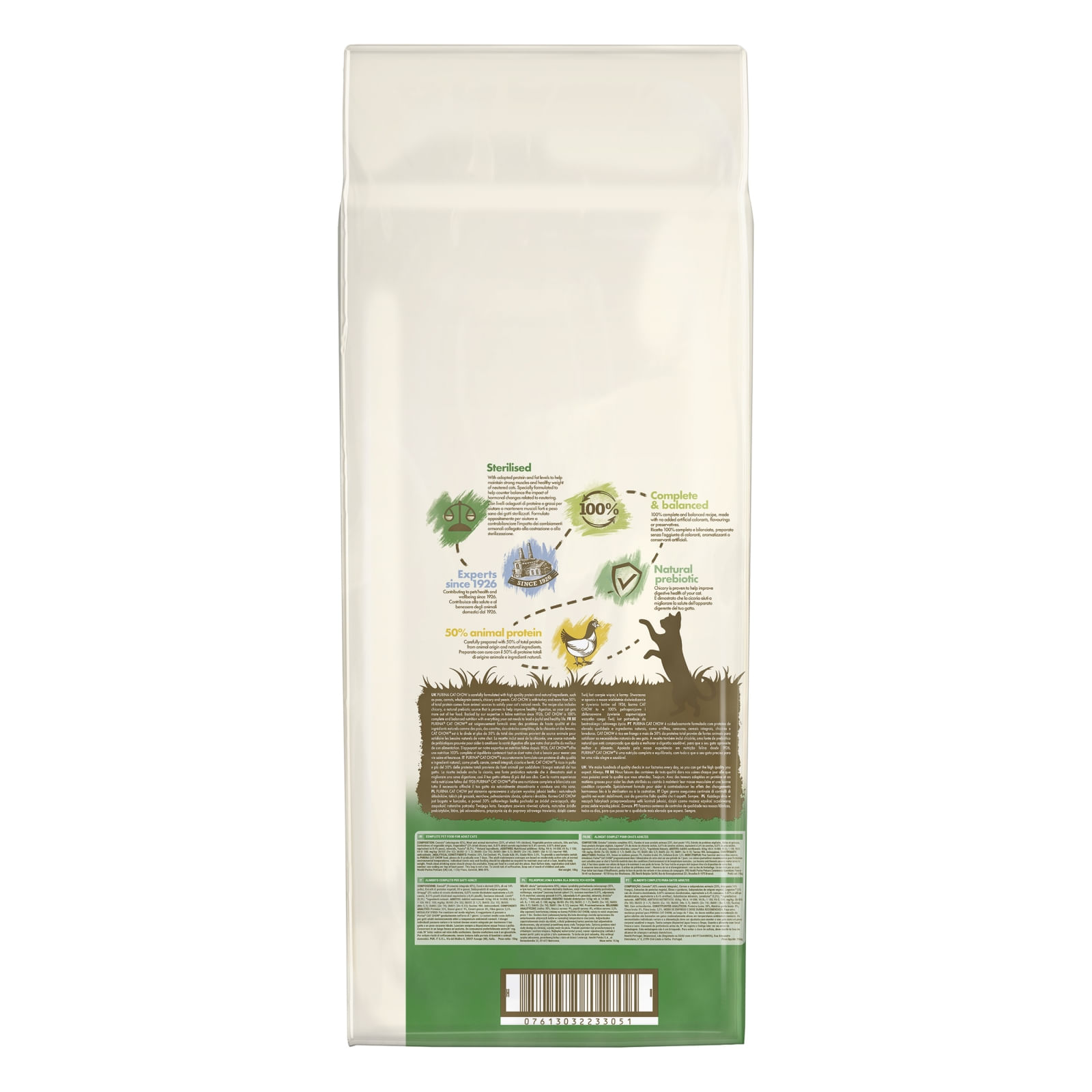 PURINA Cat Chow Sterilised, Pui, hrană uscată pentru pisici sterilizate, 15kg - poza 5