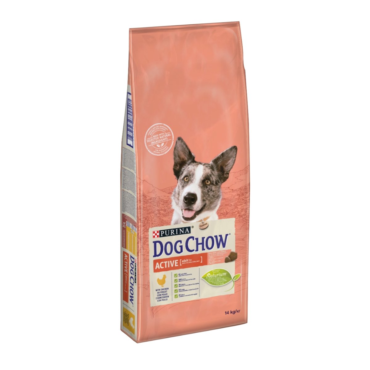 PURINA Dog Chow Adult Active, Pui, hrană uscată câini, activitate intensă, 14kg - poza 3