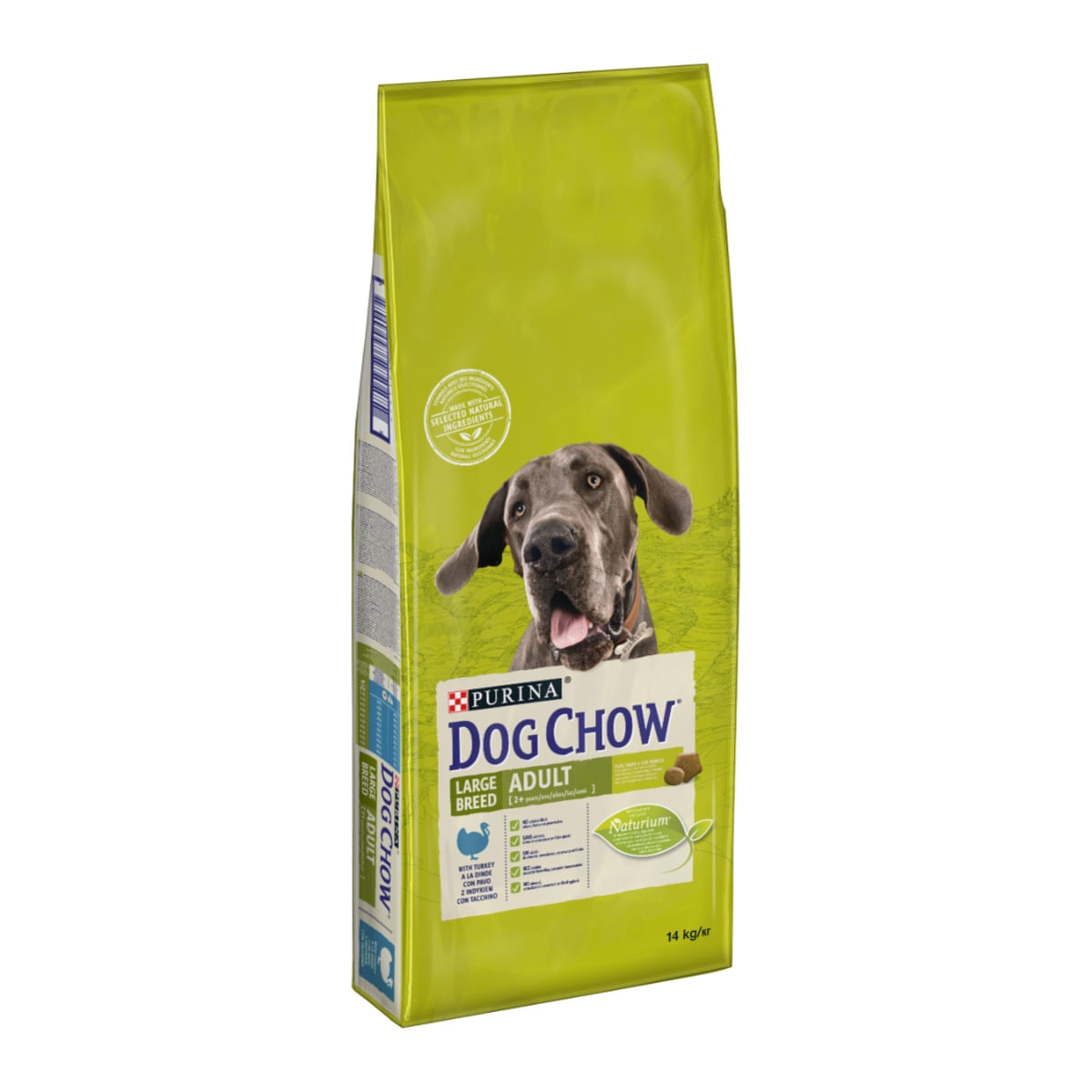 PURINA Dog Chow Adult L-XL, Curcan, hrană uscată câini, 14kg - poza 1